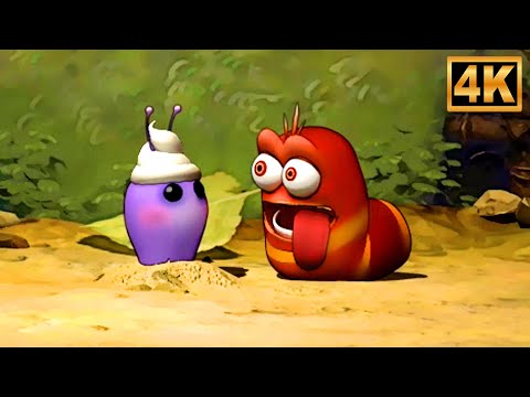 Larva, Ice cream and Funny Animated Cartoon Video for Toddlers
