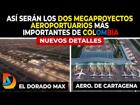 OFICIAL¡ Así Serán los Dos Megaproyectos Aeroportuarios Más Importantes de Colombia