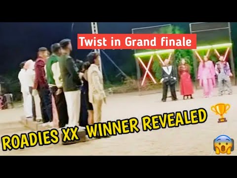 Roadies xx Grand finale twist ! Roadies double cross winner name ! Roadies xx winner ! Roadies 2025