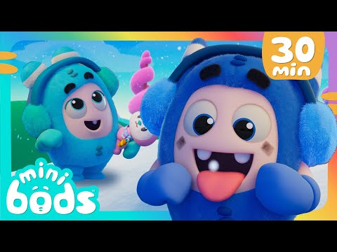 Snowbod! | Happy Holidays! | 30 Minutes of Minibods | Preschool Cartoons