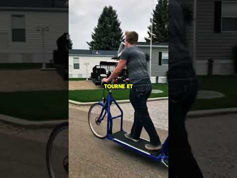 Le vélo sans pédales qui marche… et file à 25 km/h