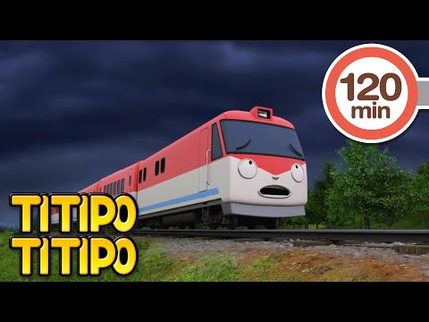 TITIPO TITIPO🚂 | BEST Episodes Compilation #1 | Hindi Cartoons | टीटीपो टीटीपो हिंदी