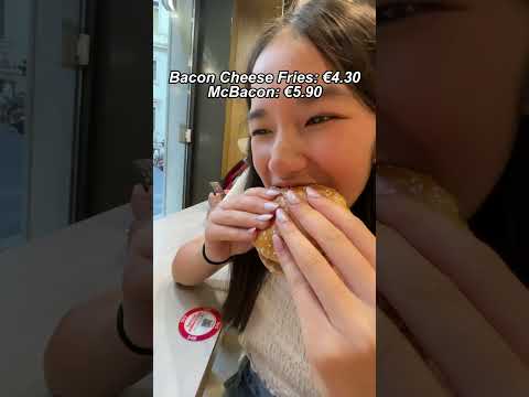 Reviewing McDonald's in Italy