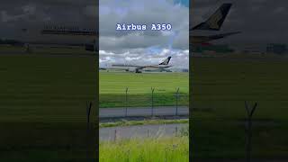 Plane Spotting Singapore Airlines Airbus A350 Manchester Airport Takeoff #aviation #planespotting