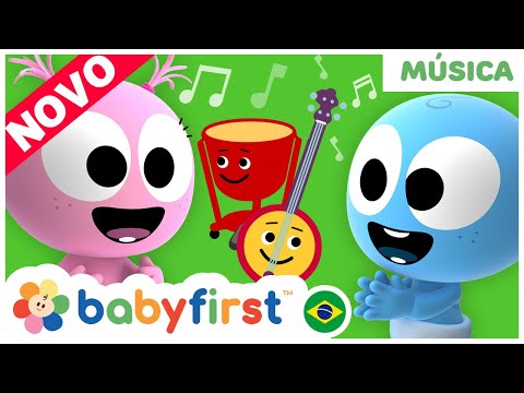 Vídeos Educativos | Googoo e Gaagaa | Aprenda Instrumentos Musicais | Tímpanos + | BabyFirst Brasil