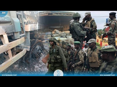 RDC : RENFORTS M23 À WALIKALE, UN VEHICULE DU M23 INCENDIÉ À KISEGURU PAR LES FDLR