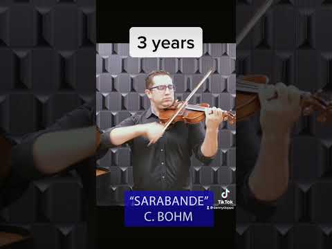 Learning violin over 10 years.