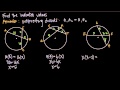 Intersecting Chords and Segment Lengths