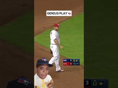 muy Inteligente la jugada #mlb #mlblb #beisbol