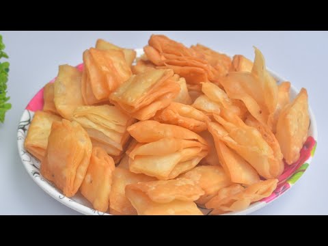 केवल 1 कप मैदे से बनाएं ढेर सारी बैकरी जैसा परतदार  खारी /Khari Mathri Recipe!