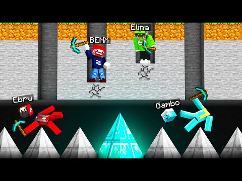 WER TRAUT SICH AM MEISTEN? mit Benx, Elina, Ebru, Gambo in Minecraft