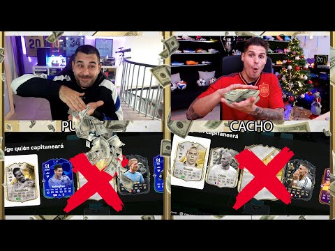 BRUTAL FUT DRAFT MILLONARIO DESCARTANDO ICONOS CON CACHO !!!