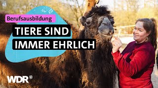 „Wenn Kamele Mais sehen, dann sehen sie rot" – Lea wird Tierpflegerin | Azubi Storys | S01/E06 | WDR