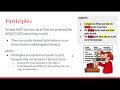 Exploring Participles in English