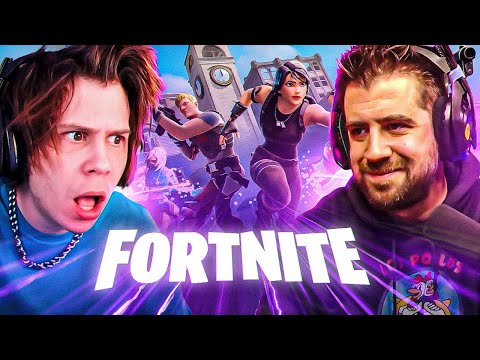 FORTNITE pero NONI no PARA de LAMERLE las BOLAS a RUBIUS