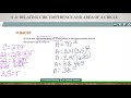 Relating Circumference and Area of a Circle