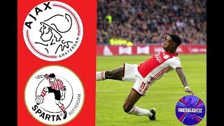 Ajax vs Sparta ( 2-1 )  All Goals & Highlights | Eredivisie 19-01-20