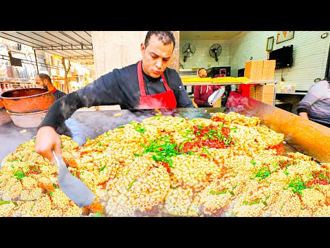 Most EXTREME Street Pasta in the WORLD - The BEST Street Food Tour of Cairo, Egypt - LET'S EAT!!!