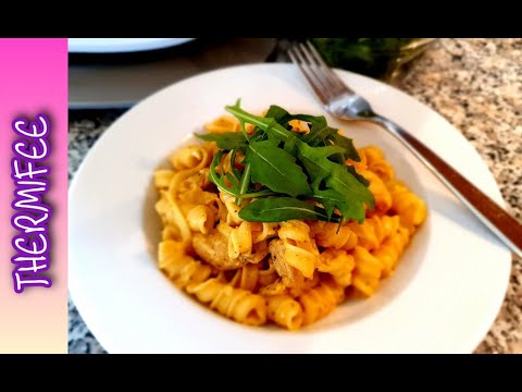 PENNE HONEY mit Hähnchenbrust & Rucola | Thermomix® TM6 | Thermifee®