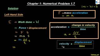 Class 11th | Punjab Board (2025-26) | Chapter 1 | Numerical Problem: 1.7