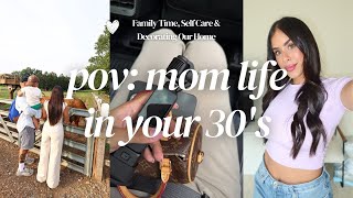 POV: You're a mom in her 30's - coffee, decluttering and realistic days