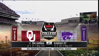 OU vs Kansas State 2015