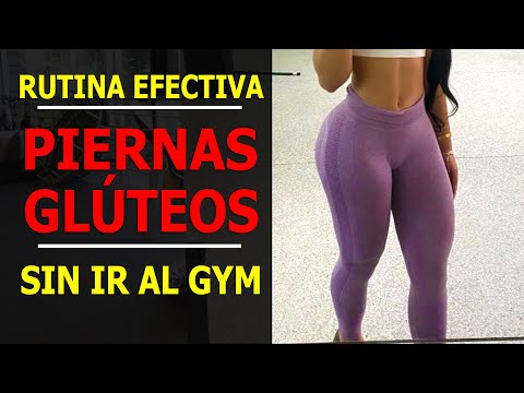 Rutina PODEROSA para Piernas y Glúteos Grandes Desde Casa ¡Resultados Reales! ✨ Adryán Medellín