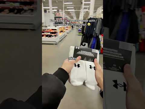 Redeeming $284.67 worth of groceries!