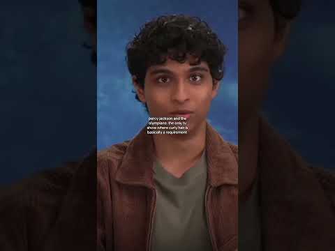 is curly hair required to be a part of the pjo cast? #percyjackson #booktok #pjo | cr: @pjoedits06