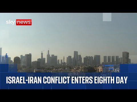Israel-Iran conflict | Watch Sky News coverage and Tel Aviv skyline