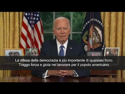 Biden: "Difesa nostra democrazia più importante di qualsiasi titolo"