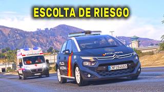 ESCOLTANDO una AMBULANCIA DESDE LA CARCEL al HOSPITAL | LSPDFR  🚓