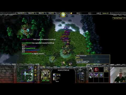 Survival Chaos #83 | Playing with Igorek, heisennberg, and wortháal 😊 | Warcraft 3