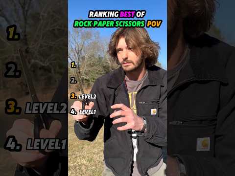 Ranking Best of Rock <strong>Paper</strong> Scissors POV💗