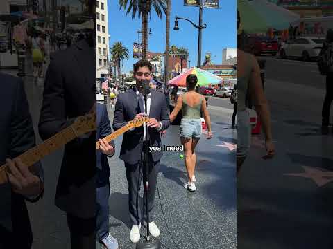 Throwing a Water Balloon At Two People Then Pretending to Sing in Public😭🥀🥀