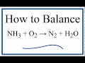 Balancing Chemical Equations