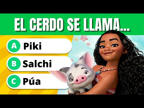 TRIVIA: ¿Cuánto sabes de MOANA? 🌺 Moana Disney