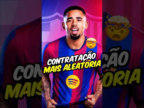 POR QUE <strong>OS</strong> FÃS DO BARÇA ESTÃO FELIZES COM O GABRIEL JESUS??🤯