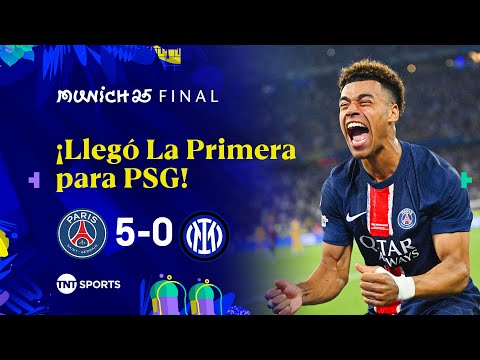 RESUMEN: PSG 5-0 INTER I FINAL I UEFA CHAMPIONS LEAGUE