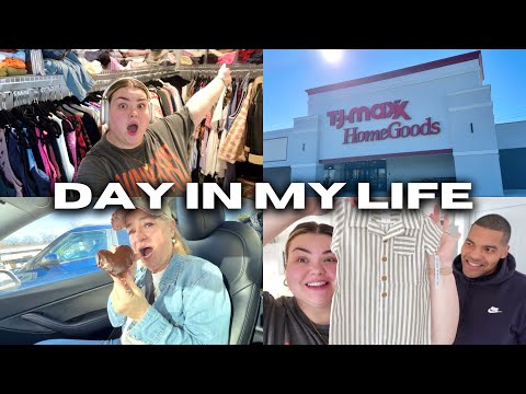 TJ MAXX SHOPPING & CLOSET DECLUTTER + ORGANIZATION | DAILY VLOG