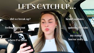 Q&A 🤍 did we break up? an honest convo on burnout, health updates + more!