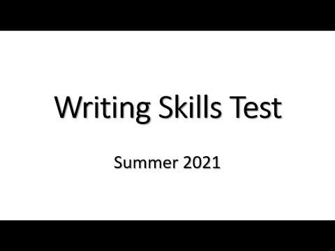 Writing Skill  Paper Pattern || Important Essay Summer 2021