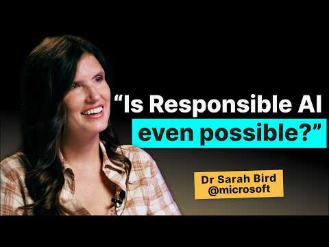 Is Responsible AI Possible? with Dr. Sarah Bird of Microsoft