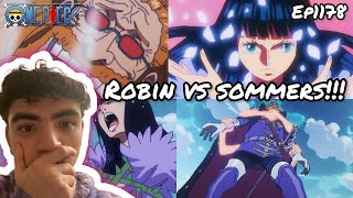 ROBIN VS SOMMERS! ONE PIECE EPISODE 1178 REACTION