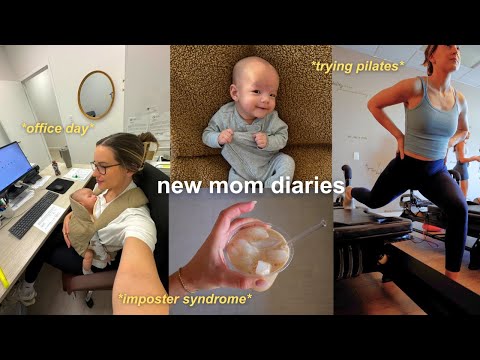 MOM VLOG 👶🏻 Bringing my baby to work, imposter syndrome, starting accutane, new fitness goals!