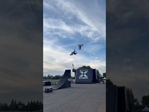 Wyo and Tom P warning up at X Games! 🔥🔥