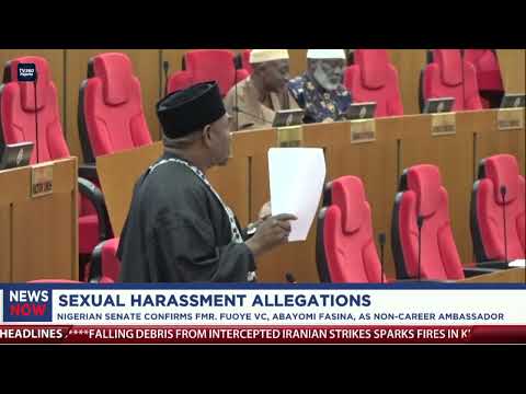 Nigerian senate confirms fmr  FUOYE VC, Abayomi Fasina, as non career ambassador