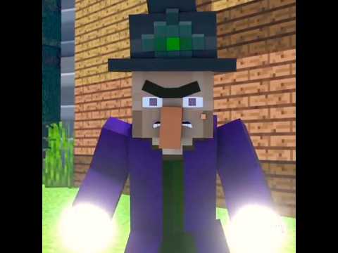Sad story of witch 🥺 #shorts #minecraft #viral