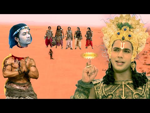 पांडवों के सामने श्री कृष्ण ने किया बर्बरीक का वध  || Suryaputra Karn || #mahabharat