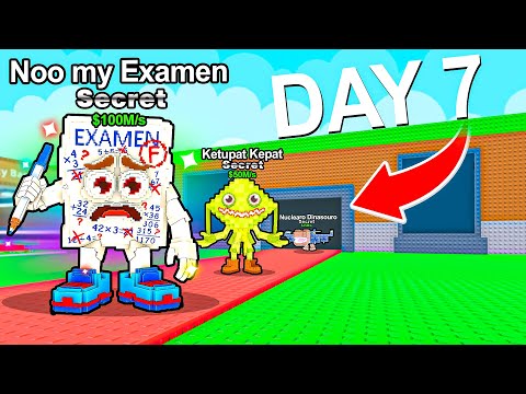 I Spent 7 Days In Steal A Brainrot!